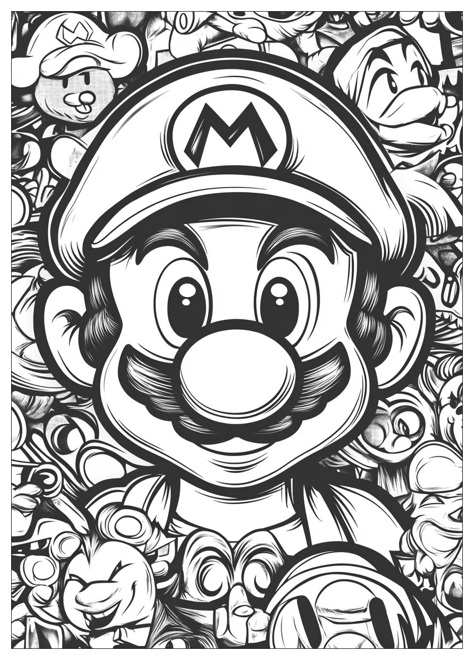 Mario Coloring Pages-5