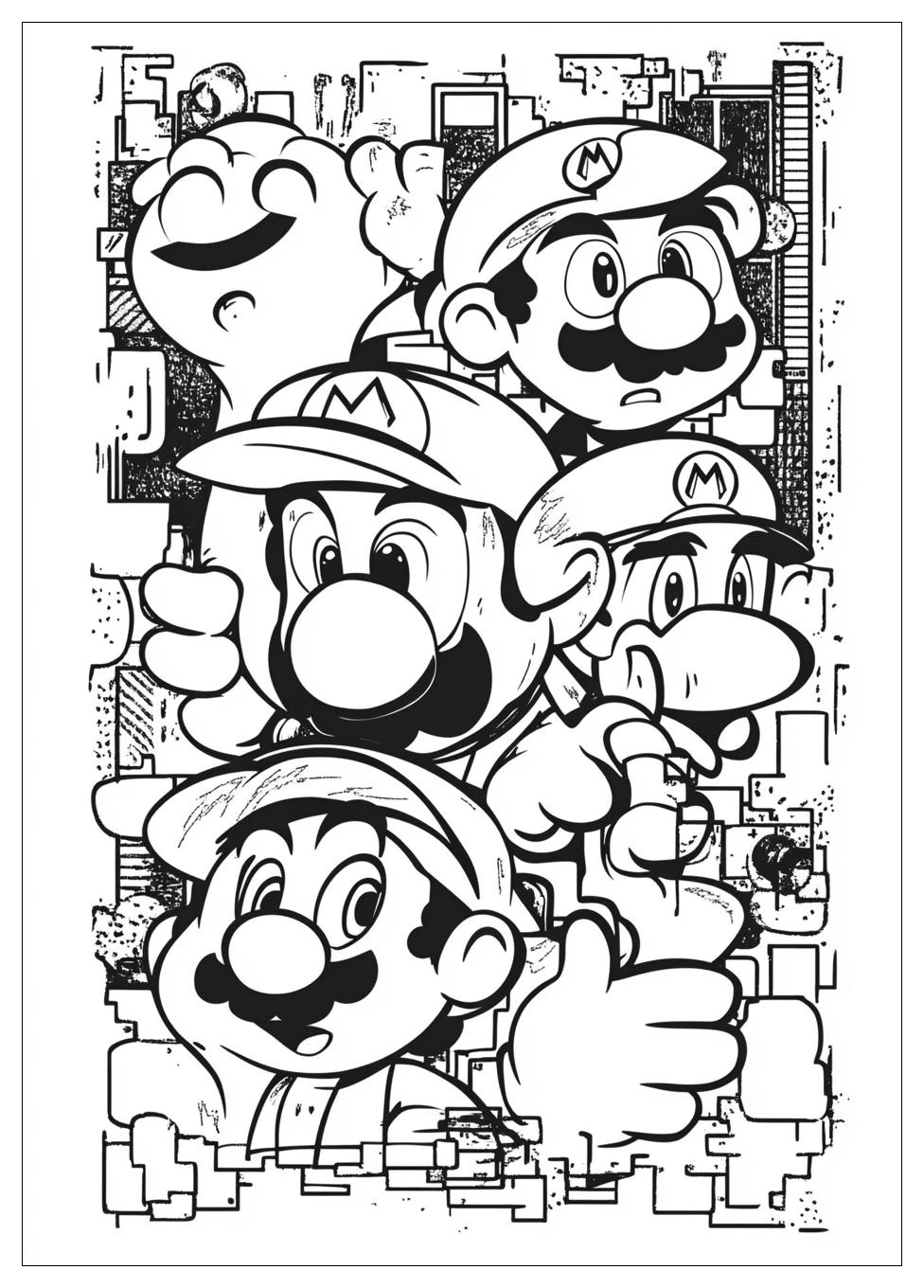 Mario Coloring Pages-6