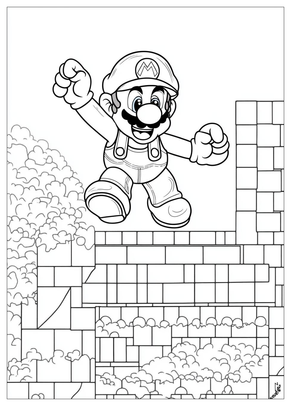 Mario Coloring Pages-8