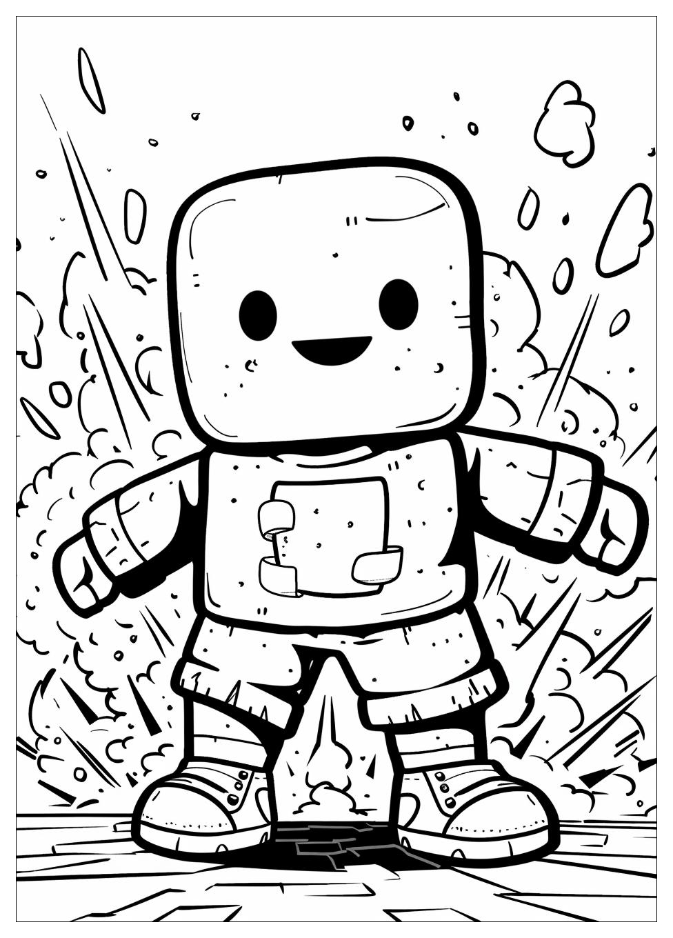 Marshmello Coloring Pages-11