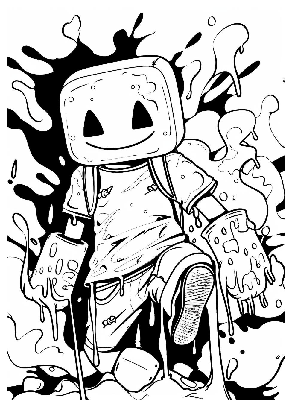 Marshmello Coloring Pages-4