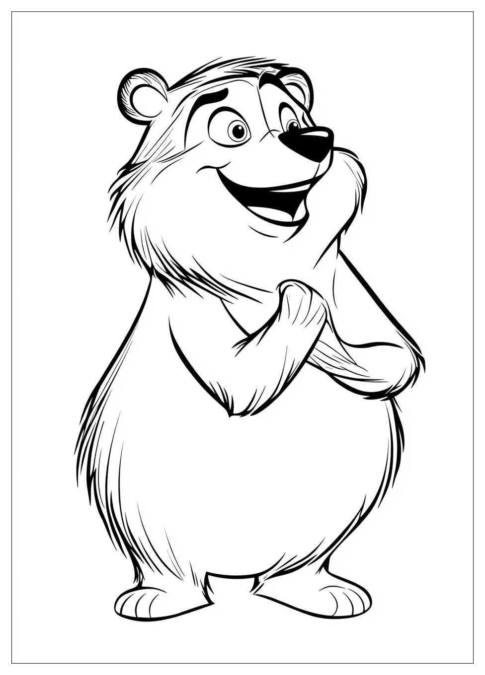 Masha And The Bear Coloring Pages-16
