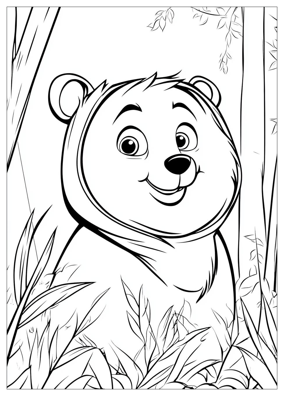 Masha And The Bear Coloring Pages-2