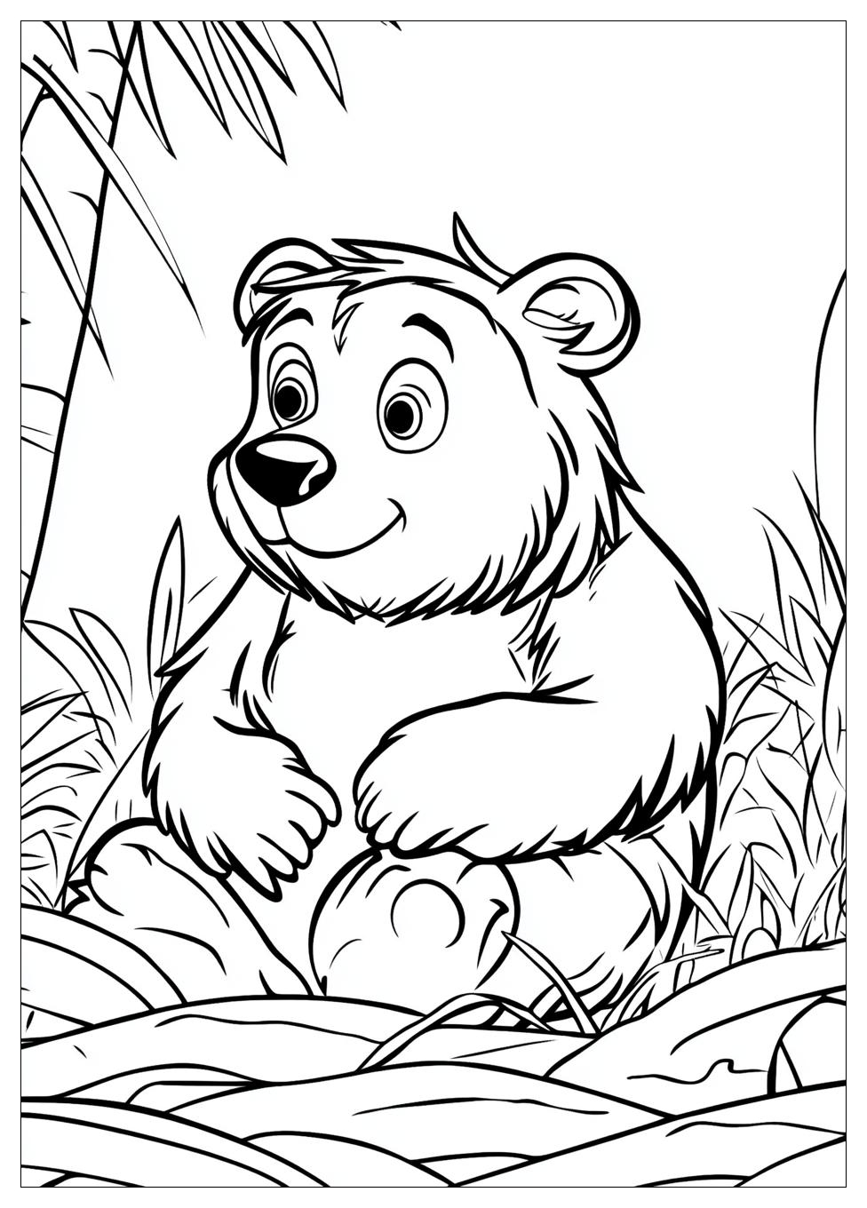 Masha And The Bear Coloring Pages-6