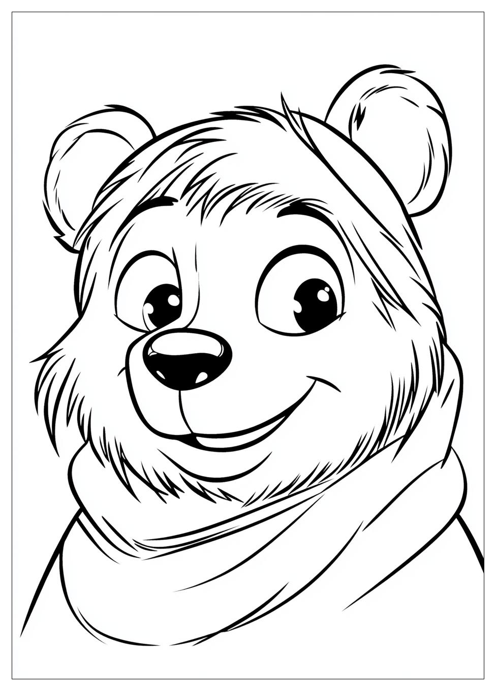 Masha And The Bear Coloring Pages-9