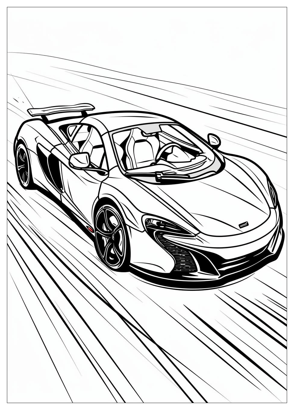 Mclaren Coloring Pages-1