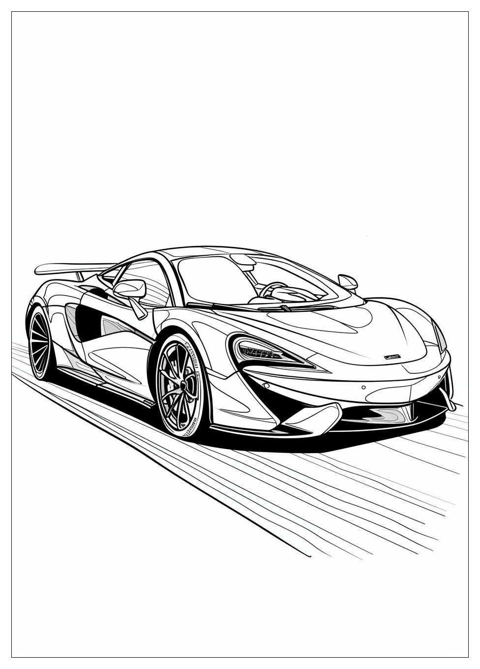 Mclaren Coloring Pages-11