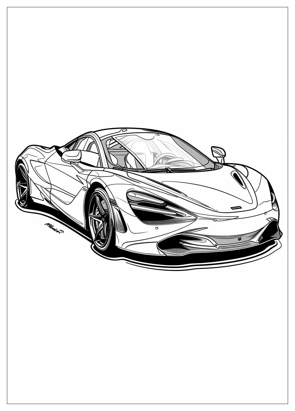 Mclaren Coloring Pages-7