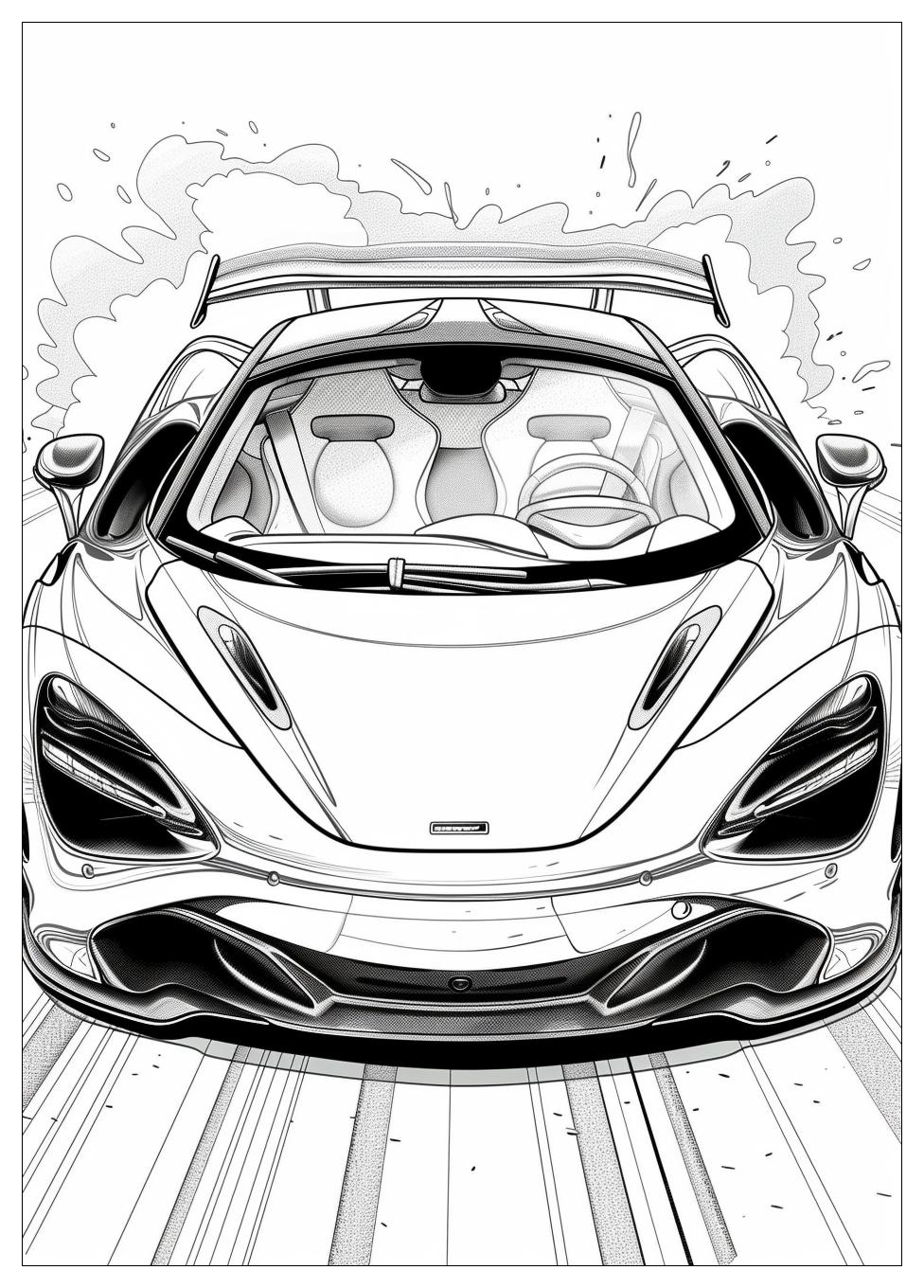 Mclaren Coloring Pages-9