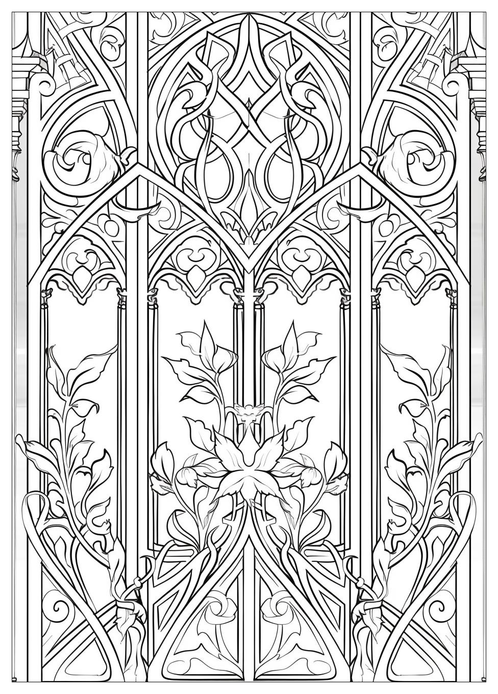 Medieval Coloring Pages-19