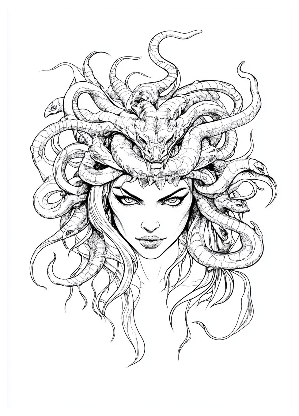 Medusa Coloring Pages-20