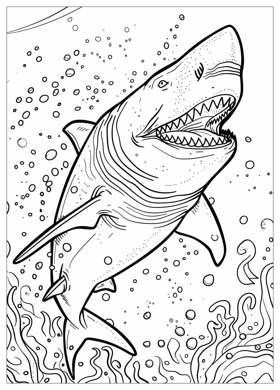 Megalodon Coloring Pages-10