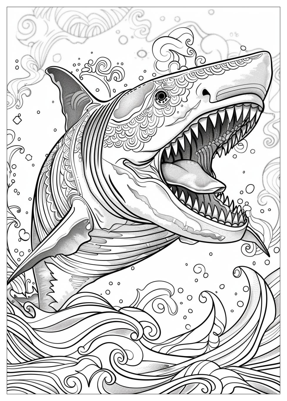 Megalodon Coloring Pages-15