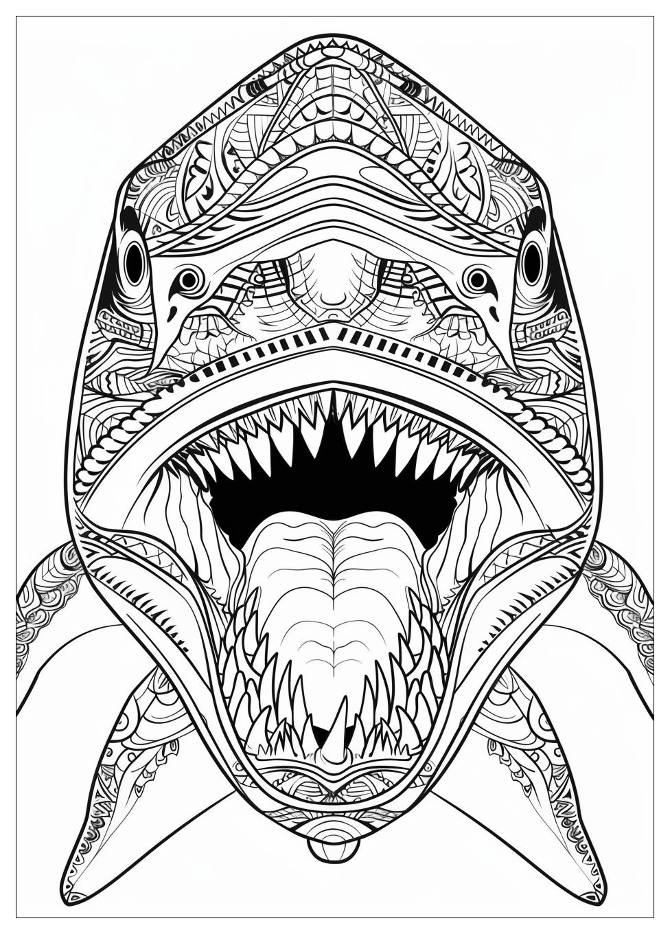 Megalodon Coloring Pages-16