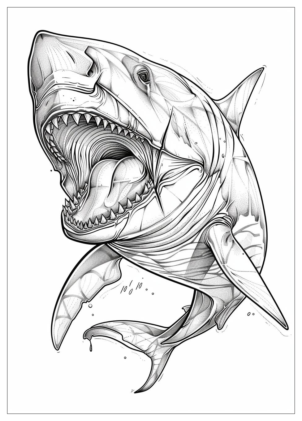 Megalodon Coloring Pages-18