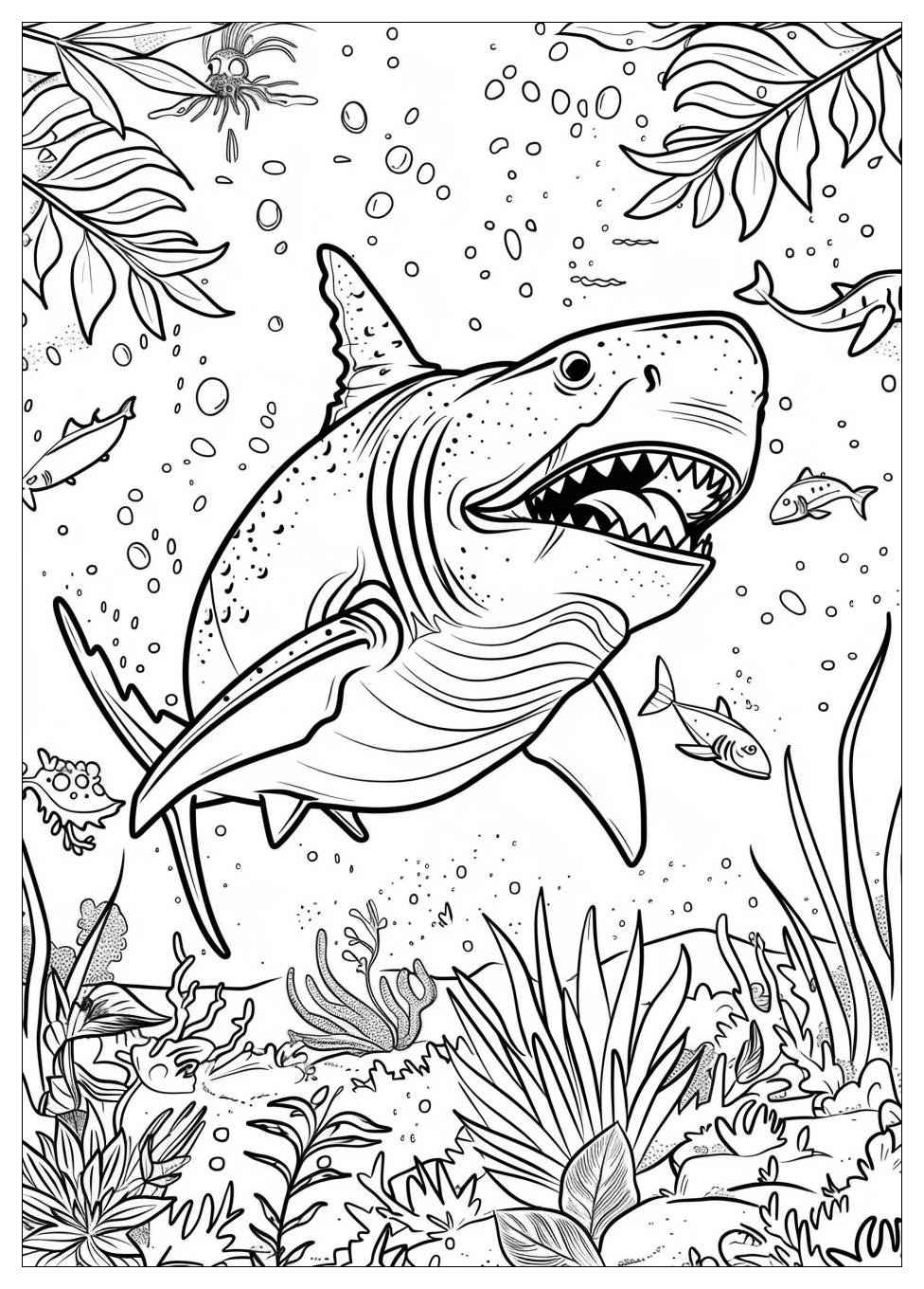 Megalodon Coloring Pages-19
