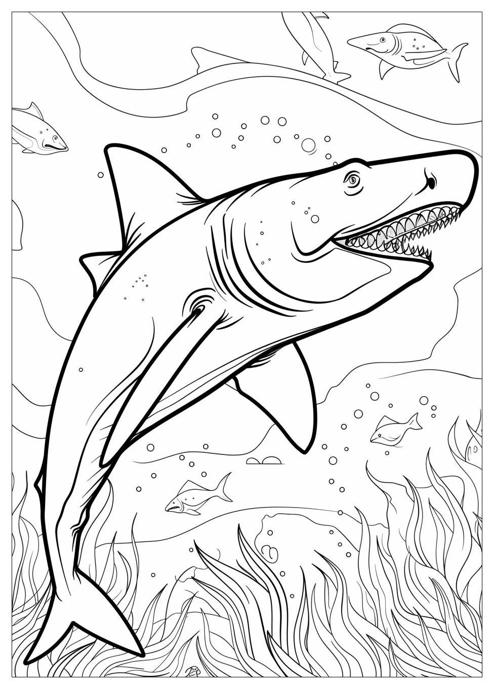 Megalodon Coloring Pages-4