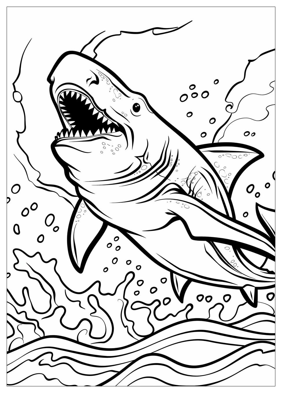 Megalodon Coloring Pages-5