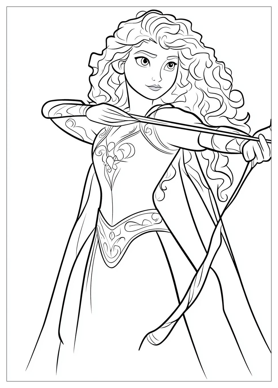 Merida Coloring Pages-10