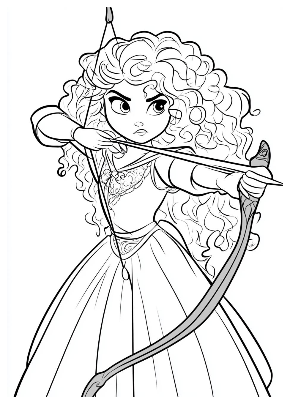 Merida Coloring Pages-11