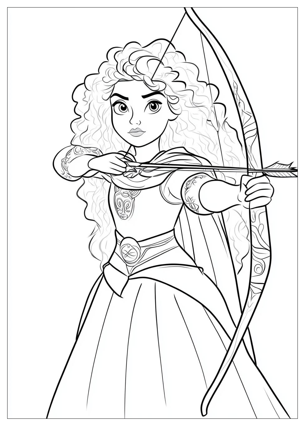 Merida Coloring Pages-12
