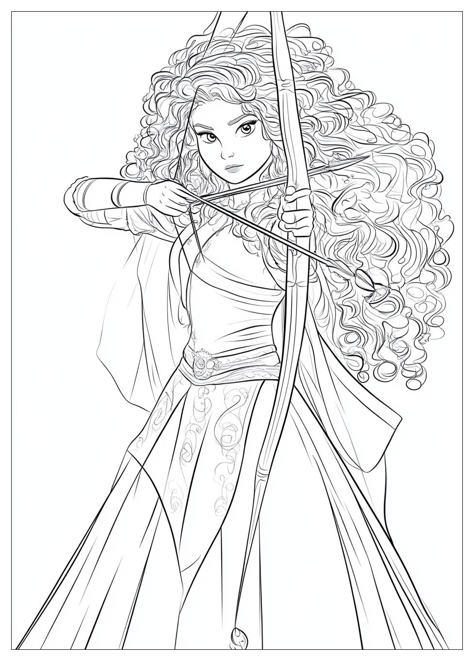 Merida Coloring Pages-13
