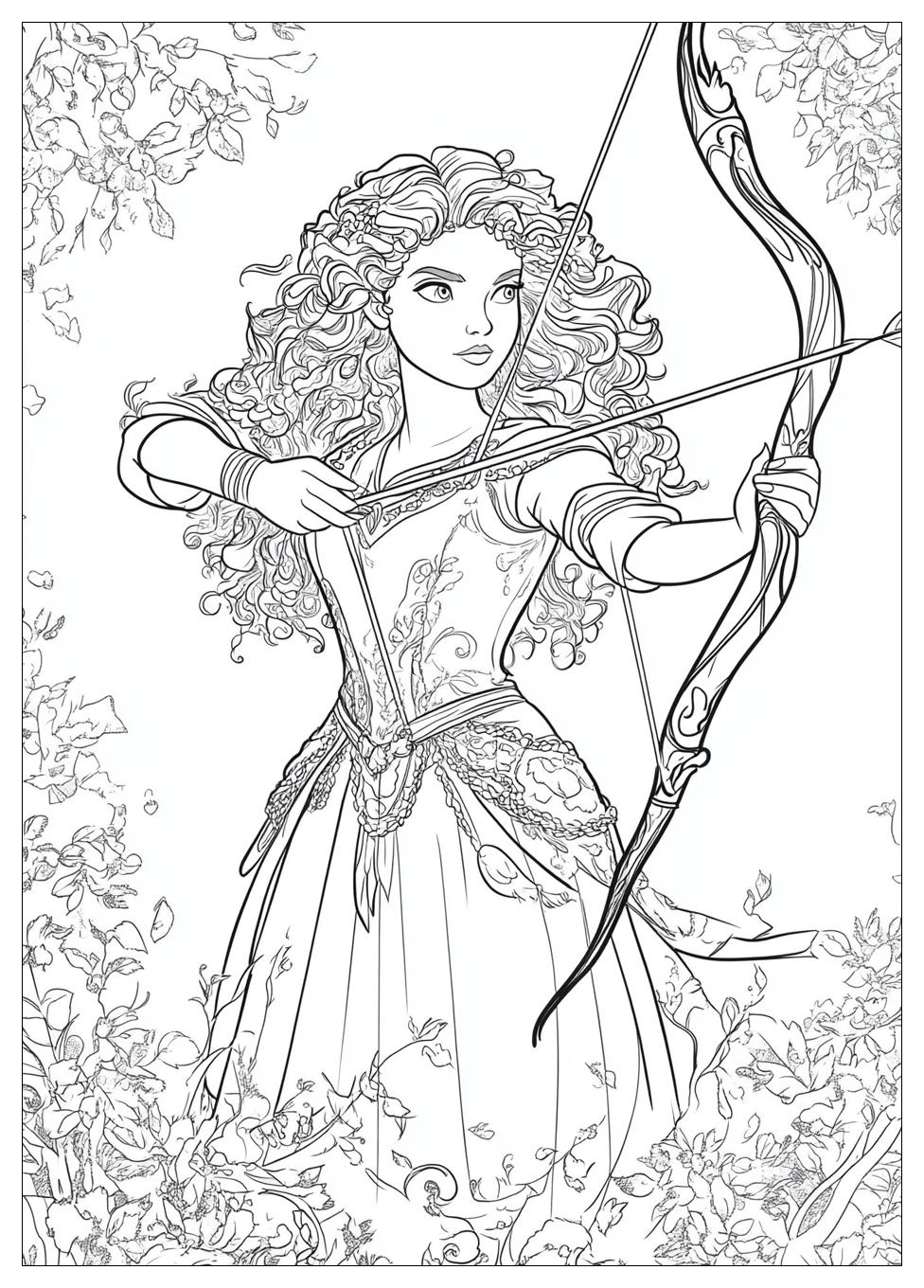 Merida Coloring Pages-14