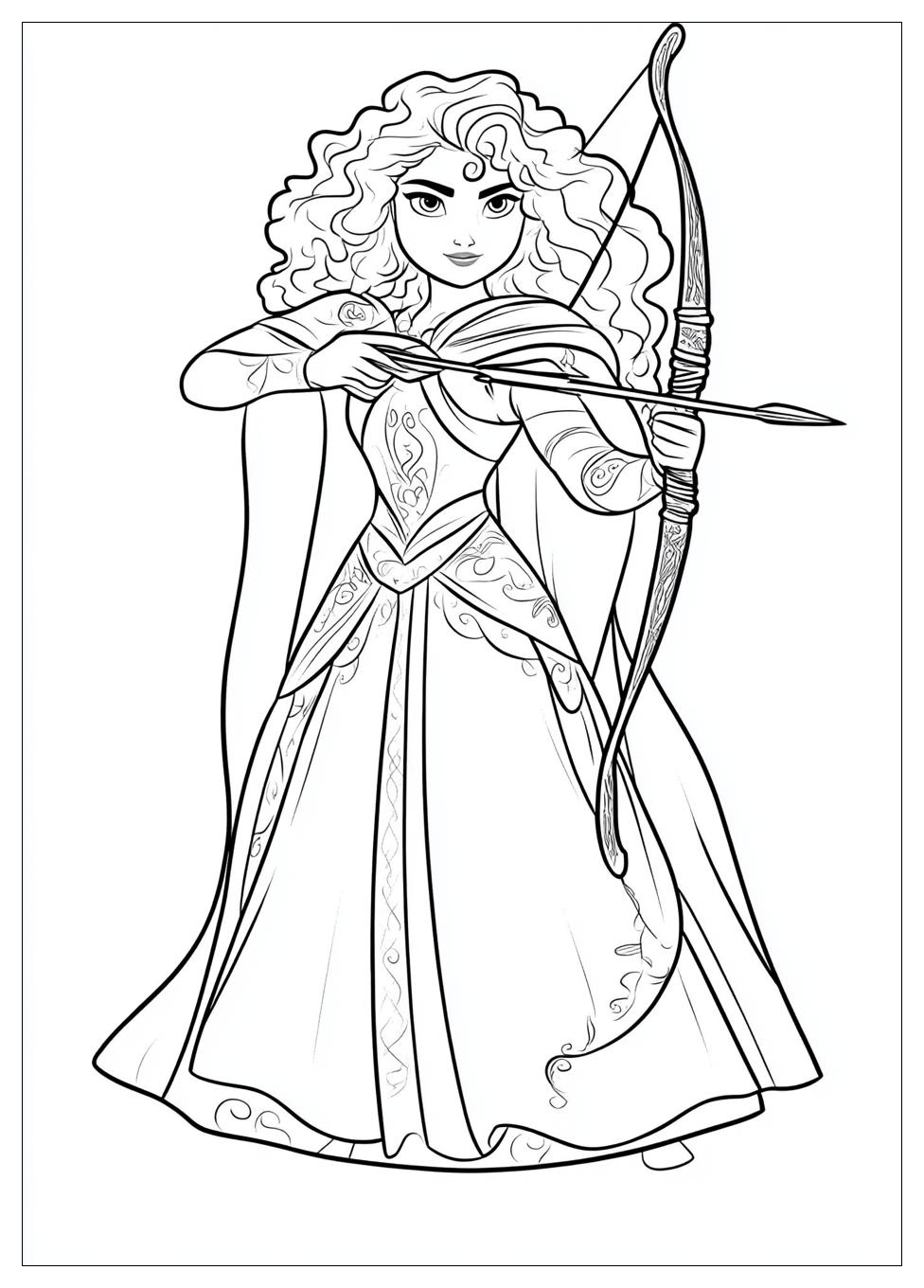 Merida Coloring Pages-16