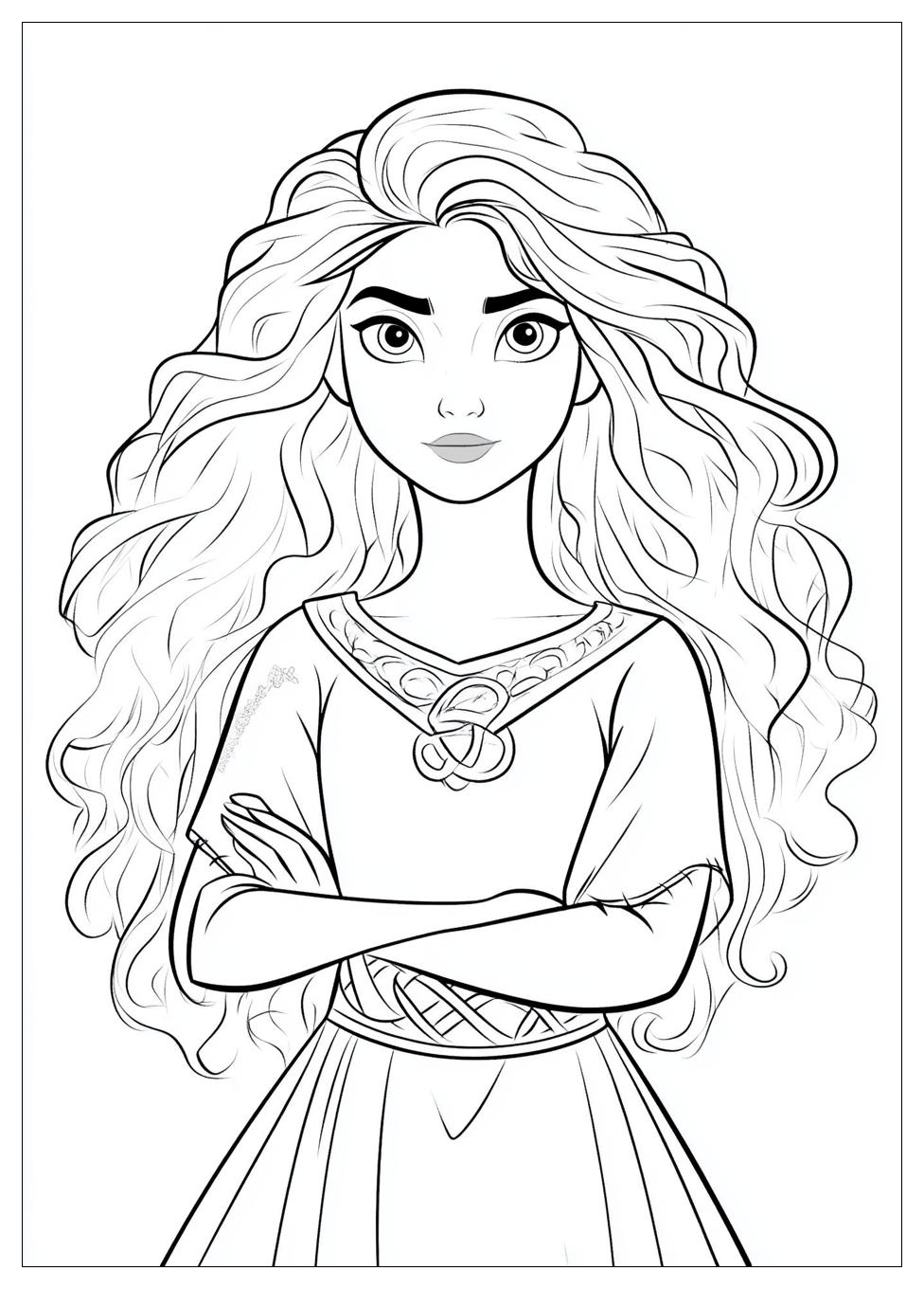Merida Coloring Pages-17