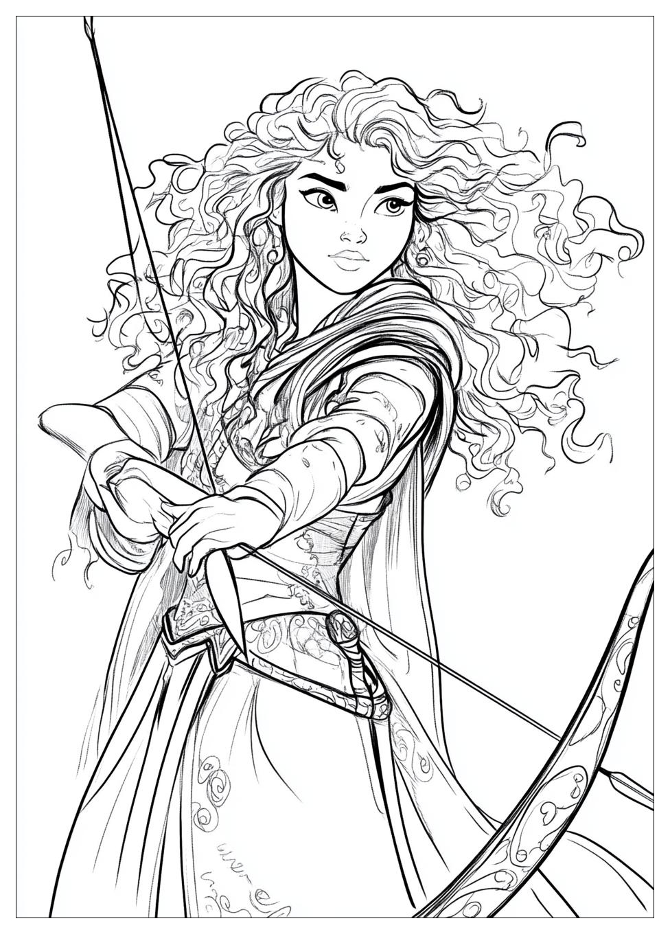 Merida Coloring Pages-19