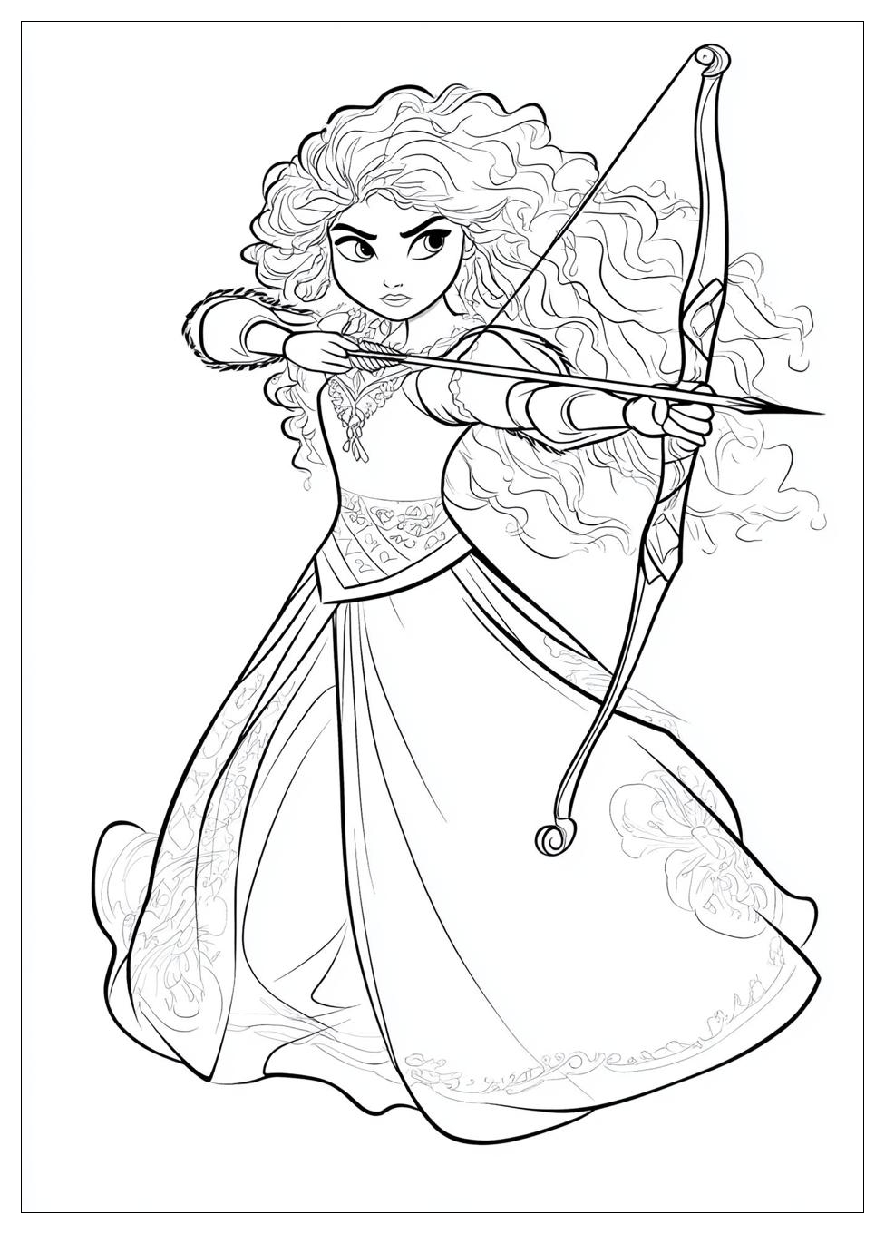 Merida Coloring Pages-20