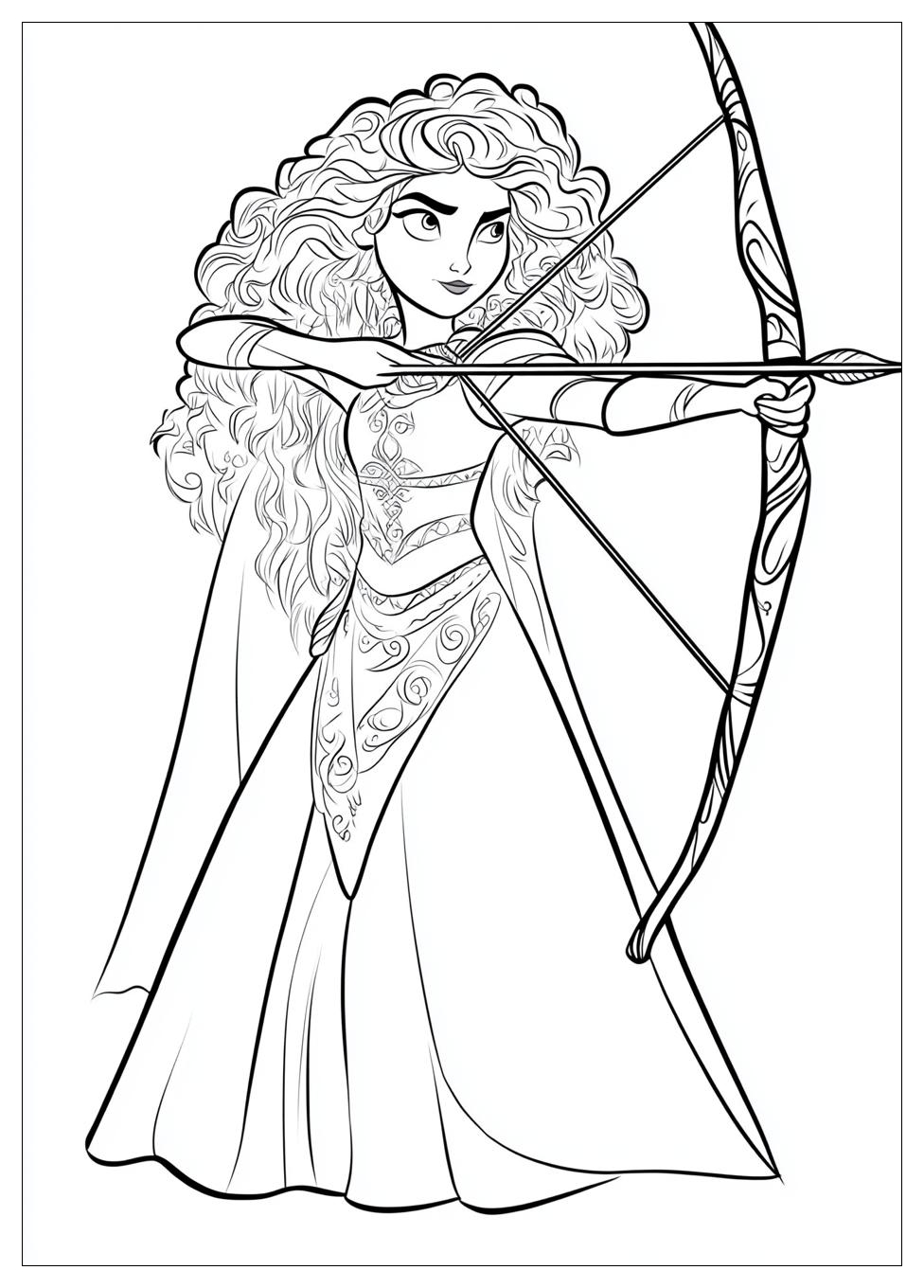 Merida Coloring Pages-3