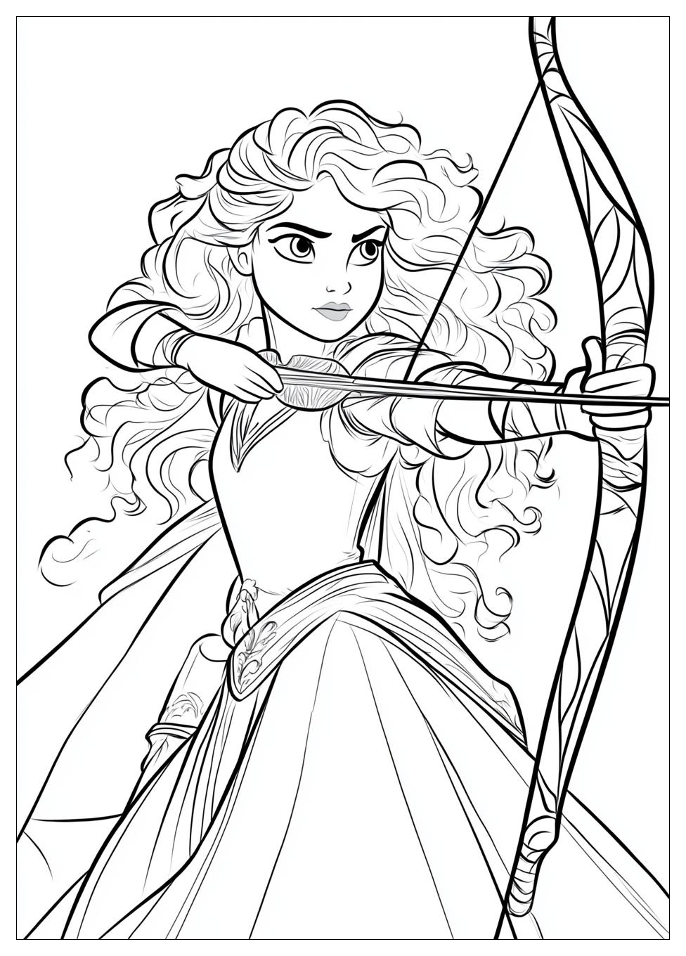 Merida Coloring Pages-4