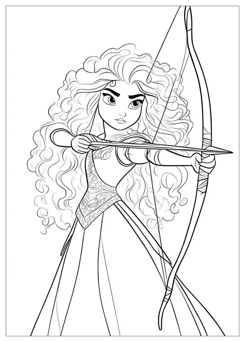 Merida Coloring Pages-5