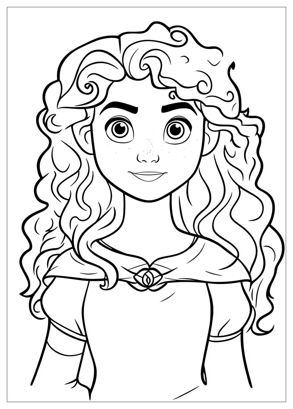 Merida Coloring Pages-6