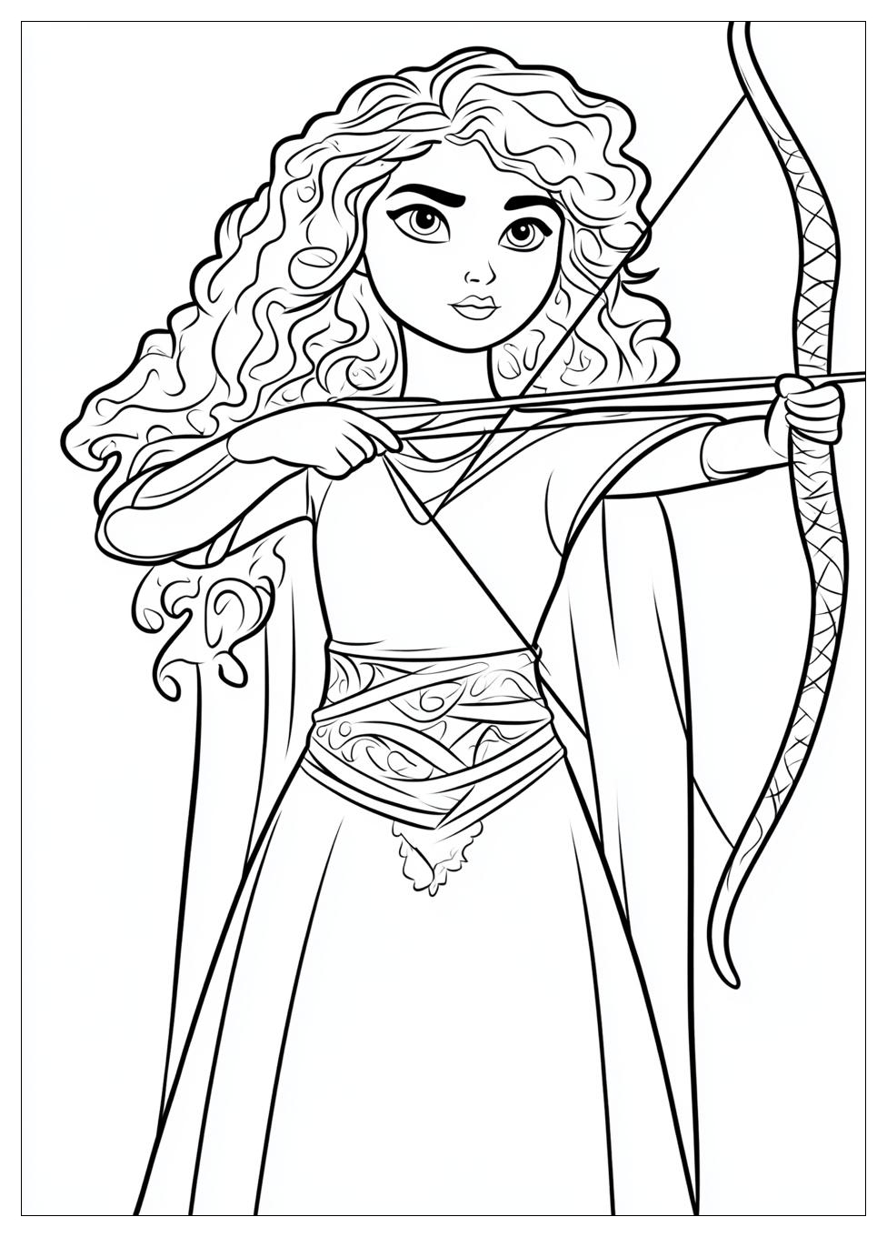 Merida Coloring Pages-7