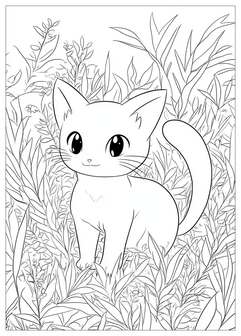 Mew Coloring Pages-19