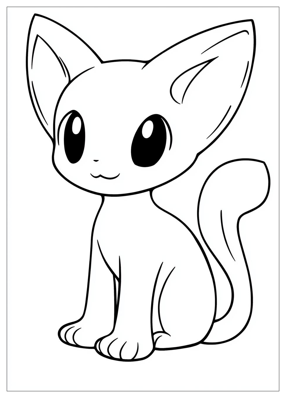 Mew Coloring Pages-9