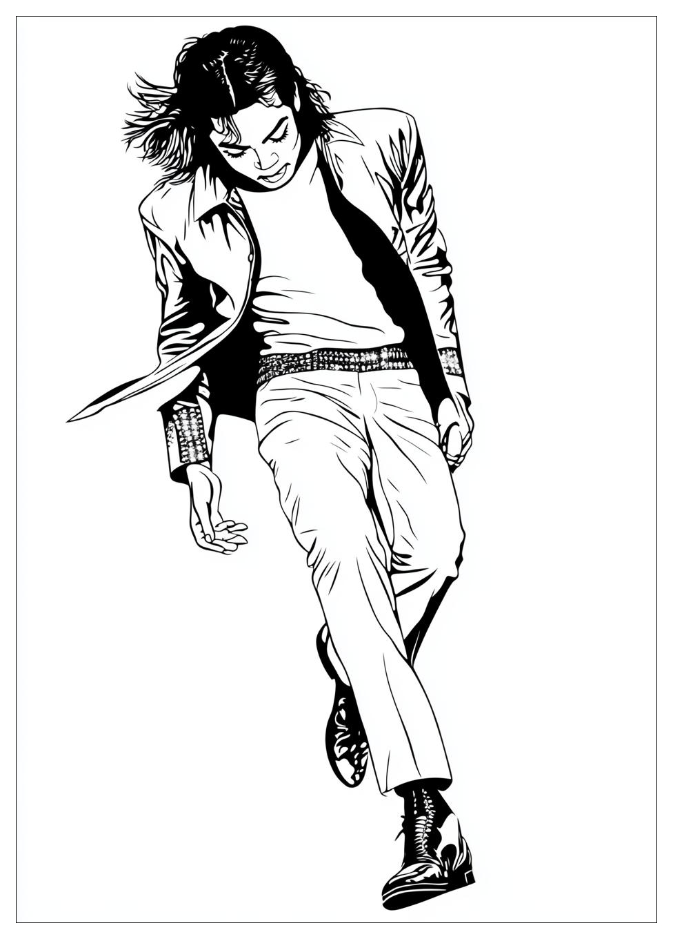 Michael Jackson Coloring Pages-1