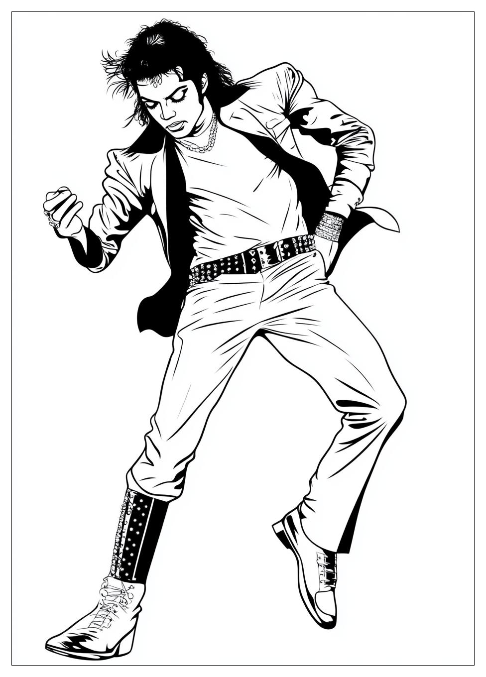 Michael Jackson Coloring Pages-15
