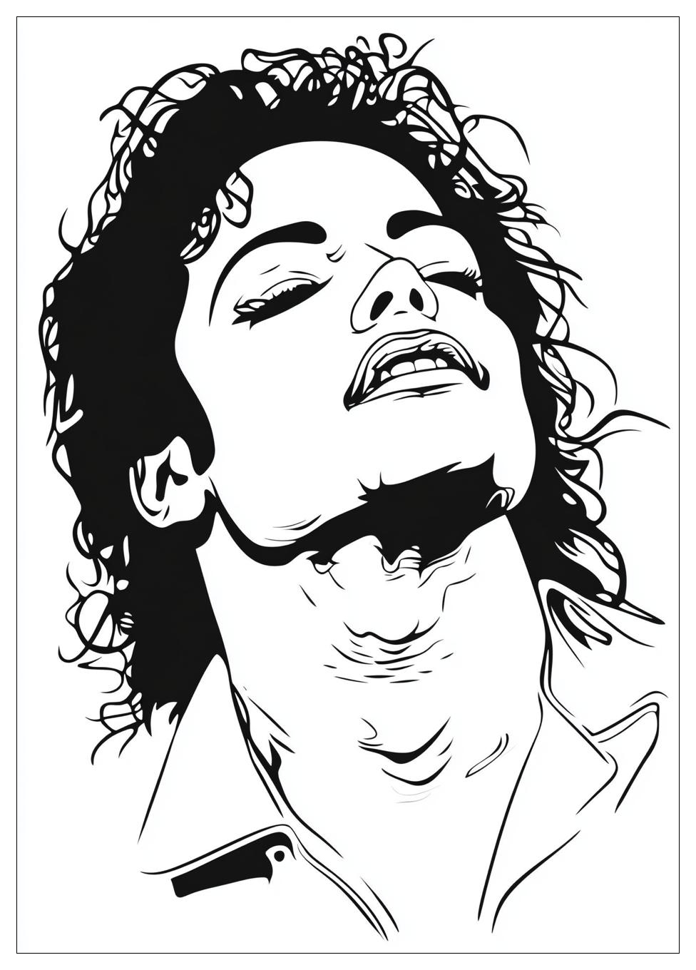 Michael Jackson Coloring Pages-19