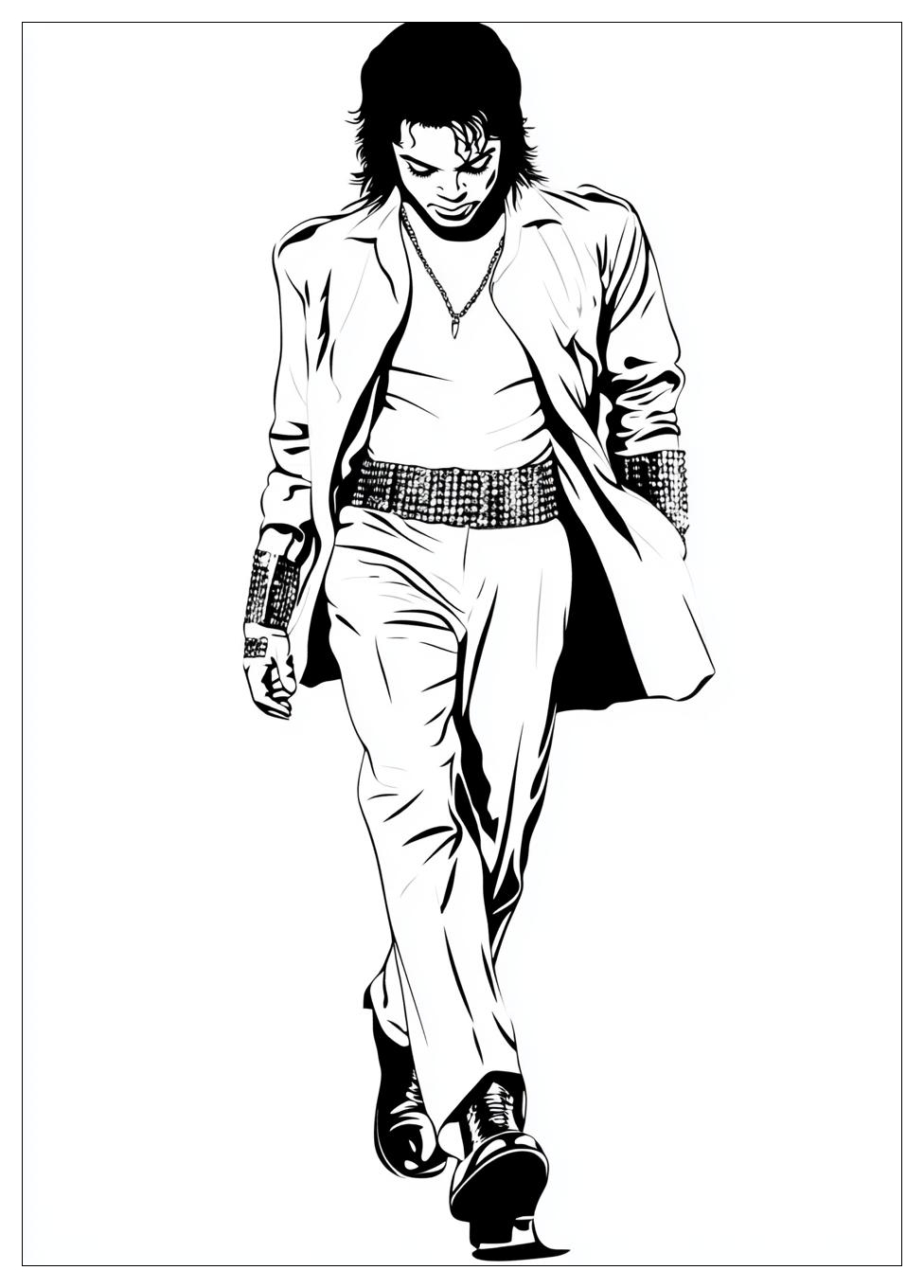 Michael Jackson Coloring Pages-2