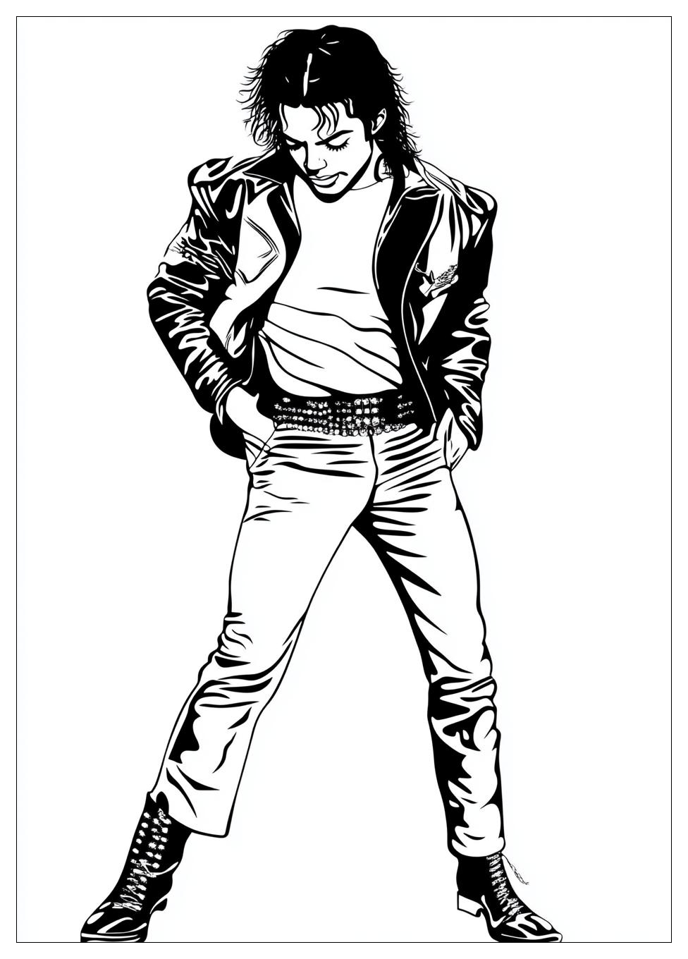 Michael Jackson Coloring Pages-20