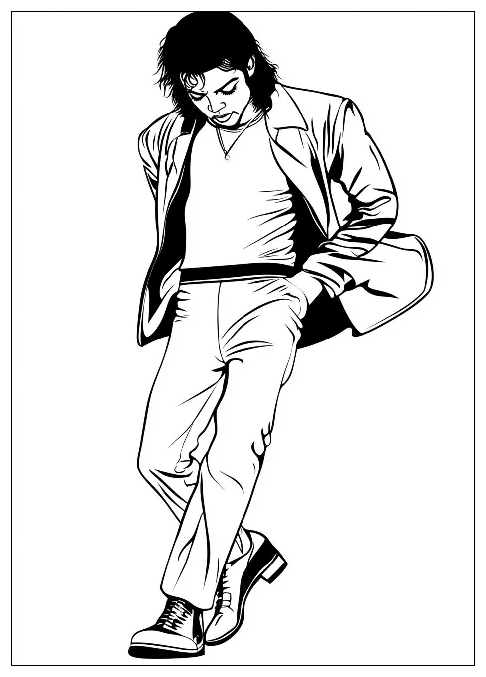 Michael Jackson Coloring Pages-3