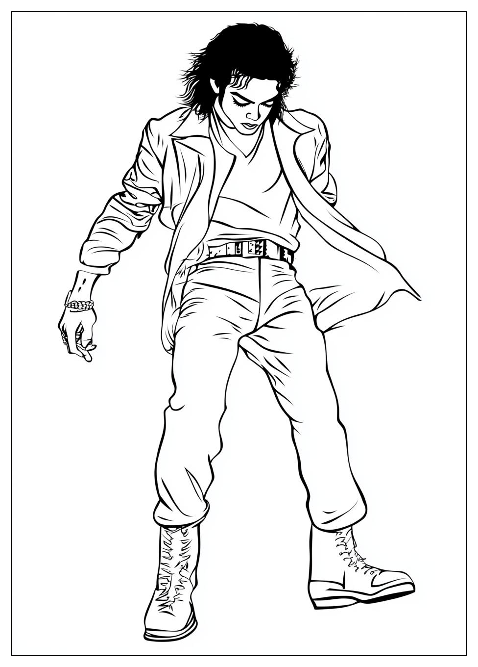 Michael Jackson Coloring Pages-4
