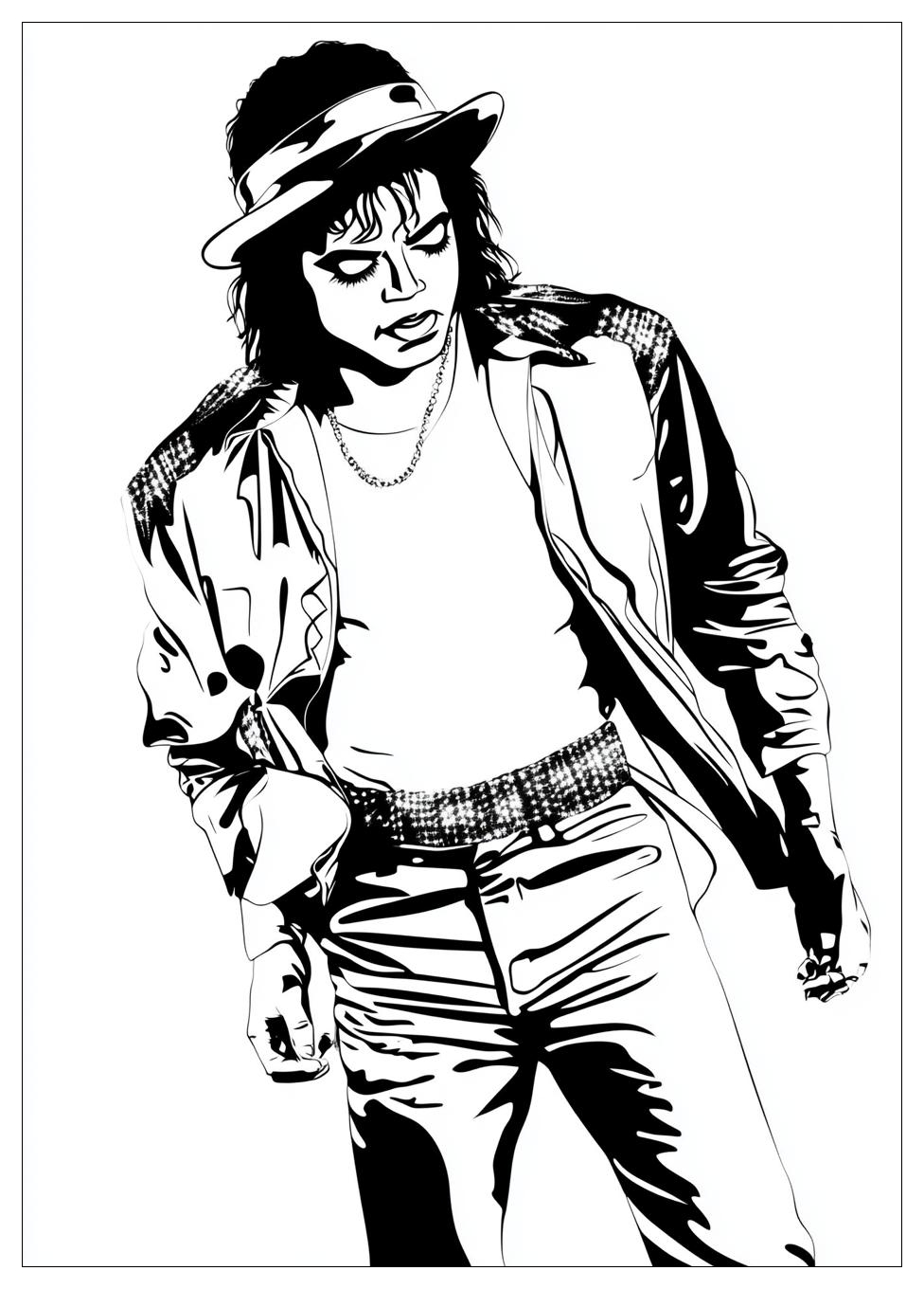 Michael Jackson Coloring Pages-5