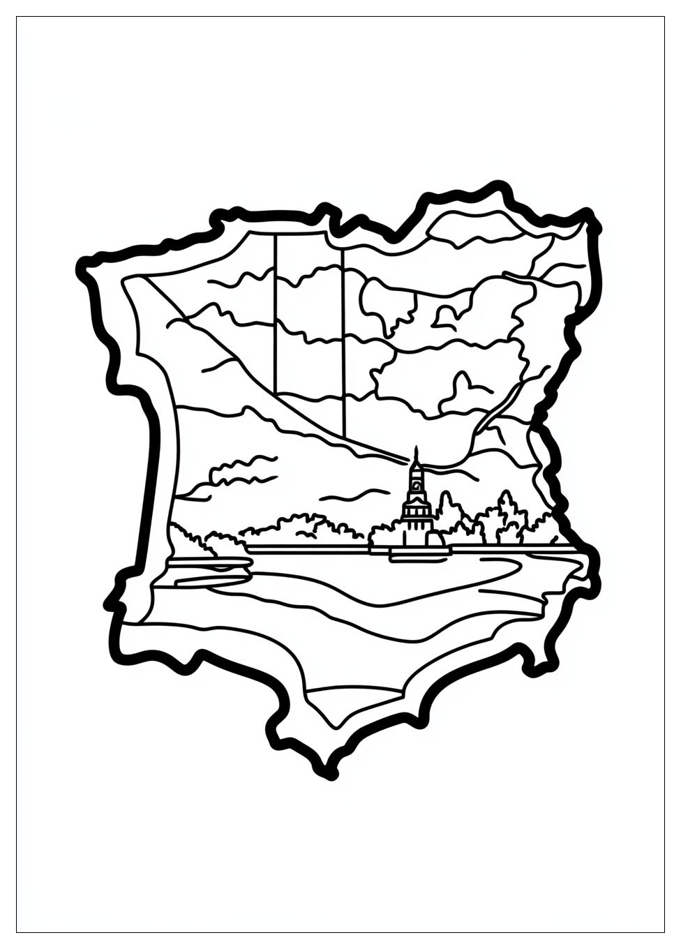 Michigan Coloring Pages-1
