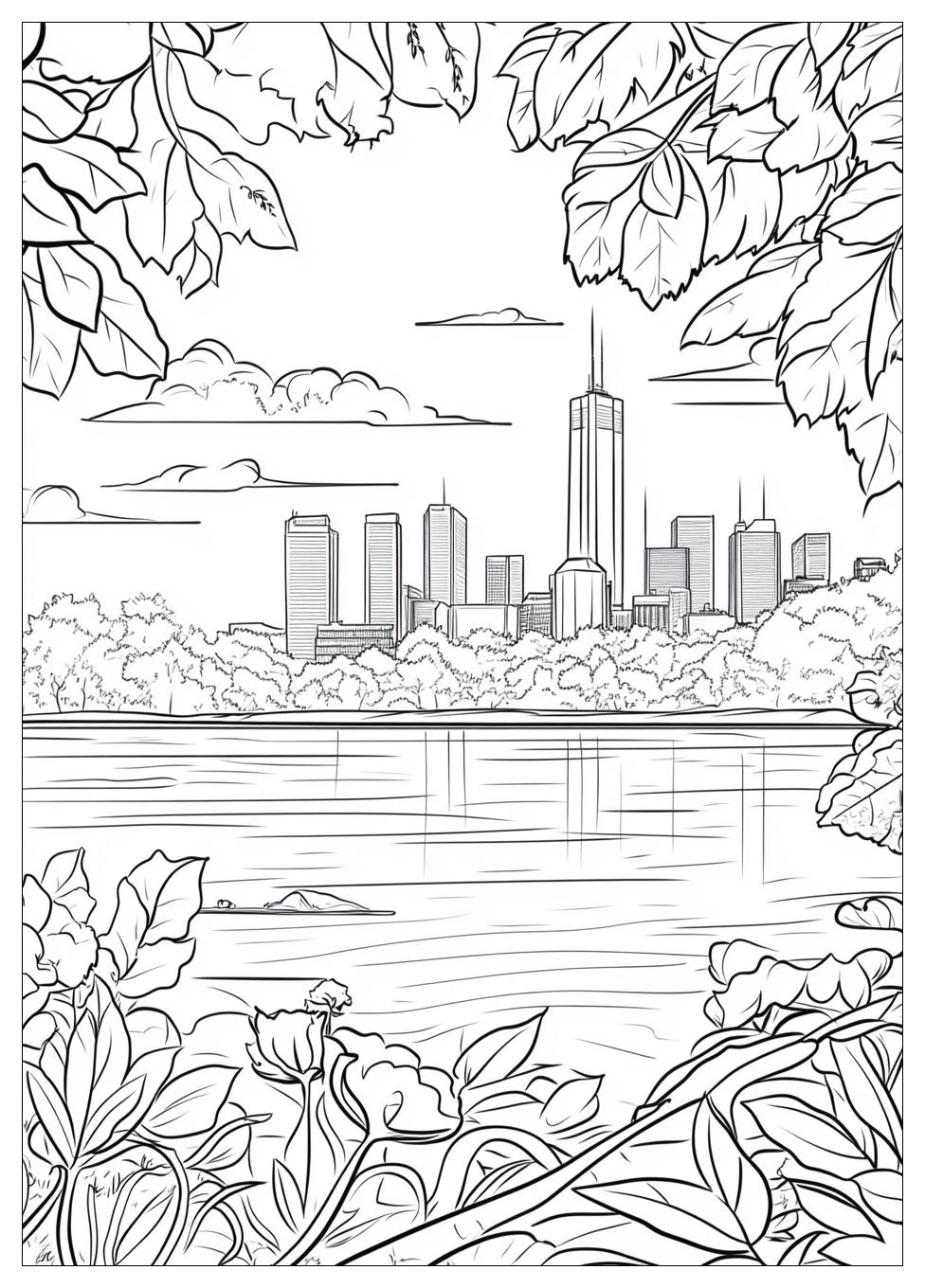 Michigan Coloring Pages-7