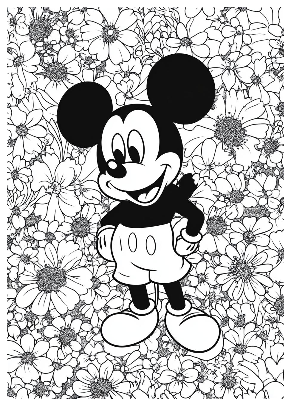 Free Printable Mickey Mouse Coloring Pages 20 Mickey Mouse Coloring Pages-20
