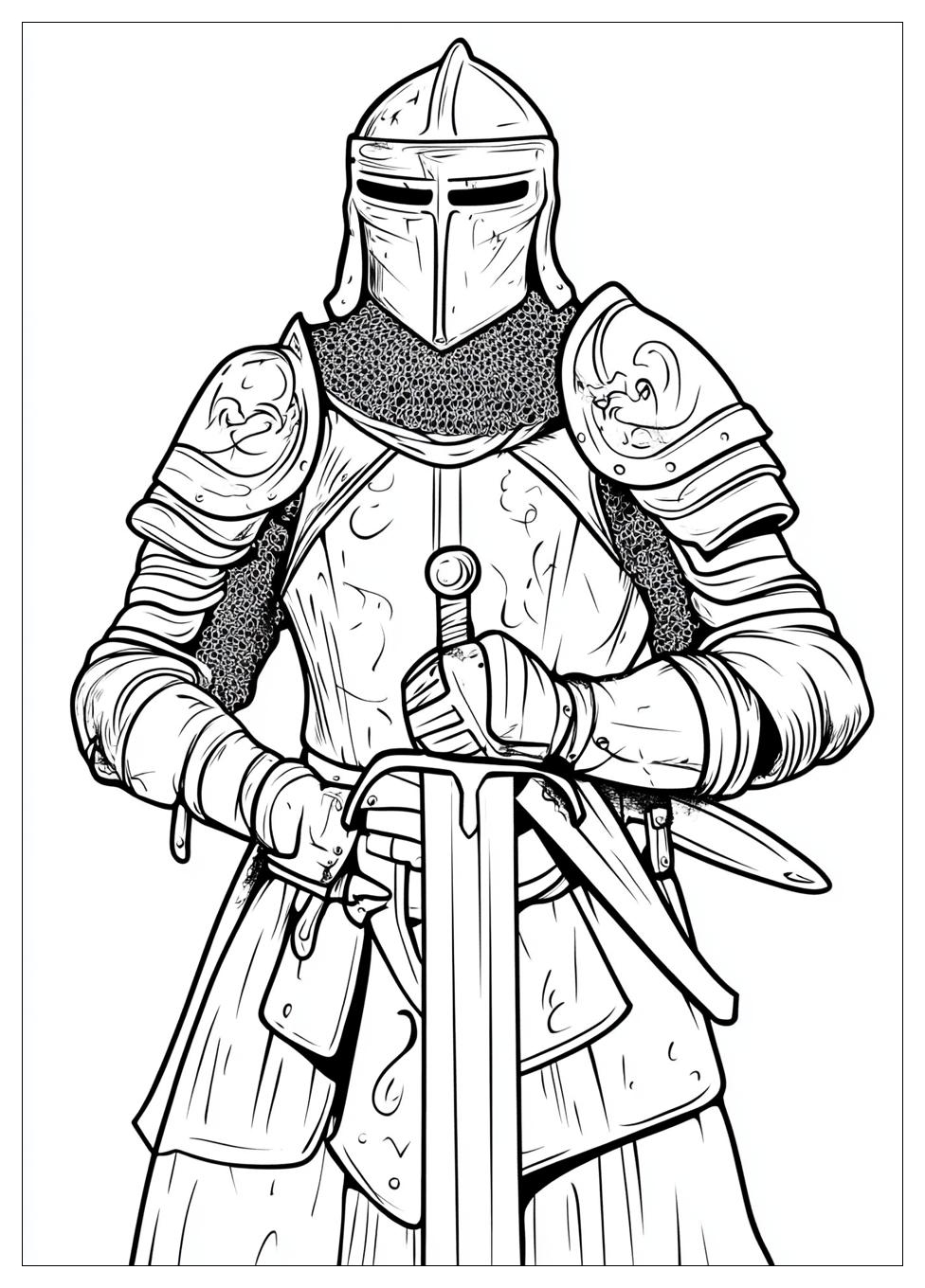 Middle Ages Coloring Pages-11